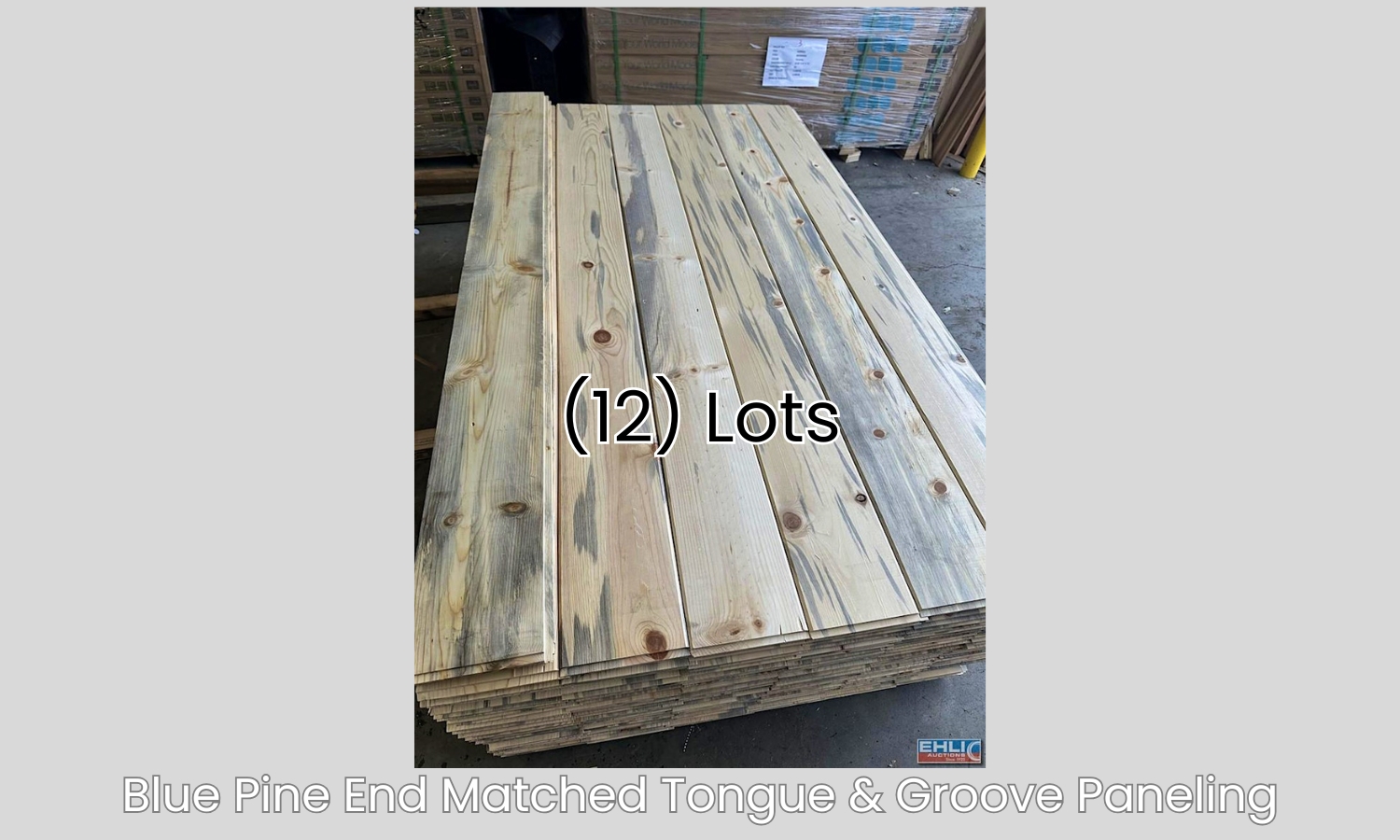 Blue Pine End Matched Tongue & Groove Paneling
